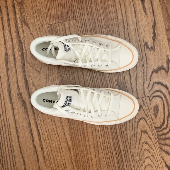 Converse Chuck Taylor All Star Egret White Malden Street Mid Shoes Men's Size 10 - Picture 6 of 8